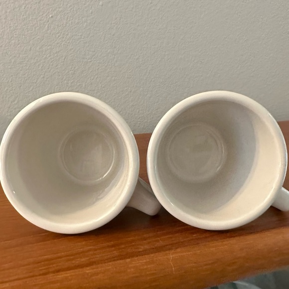 Set of two - Retro Diner Coffee mugs 6 oz - Picture 5 of 5